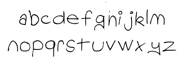 Vanilla Galaxies by Breely Extra-Light Font LOWERCASE