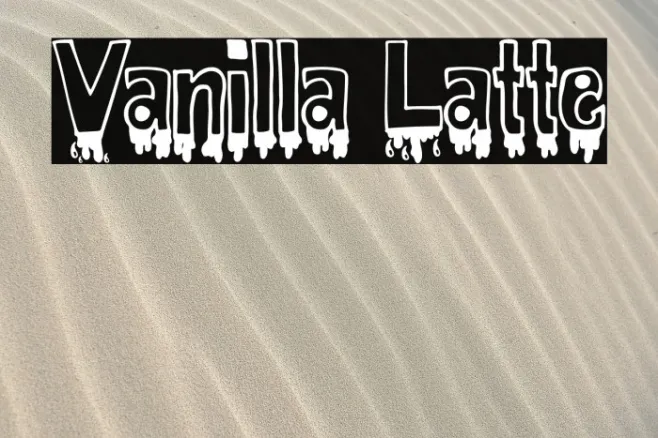 Vanilla Latte Example 2