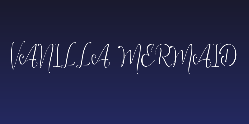 Vanilla Mermaid Social Header