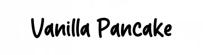 Vanilla Pancake  تنزيل الخطوط