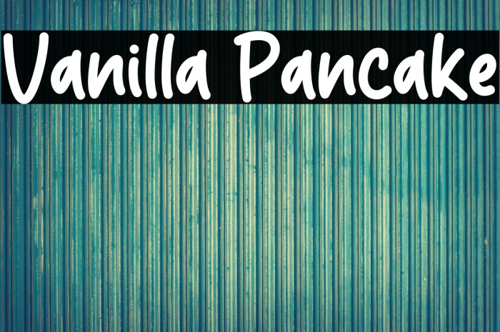 Vanilla Pancake Example 2