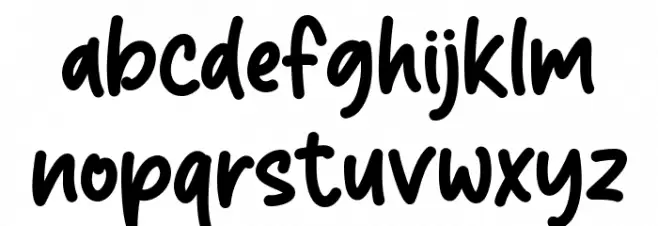 Vanilla Pancake Fuentes MINÚSCULAS