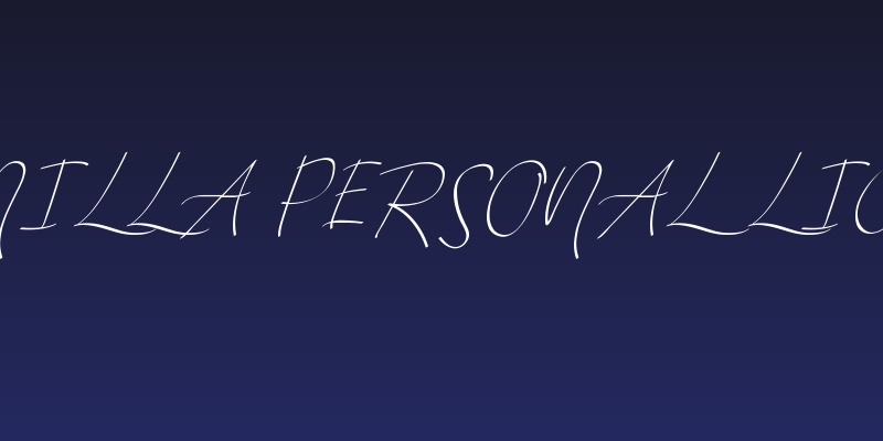 Vanilla Personal Light Social Header