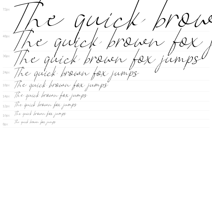 Vanilla Personal Light Waterfall