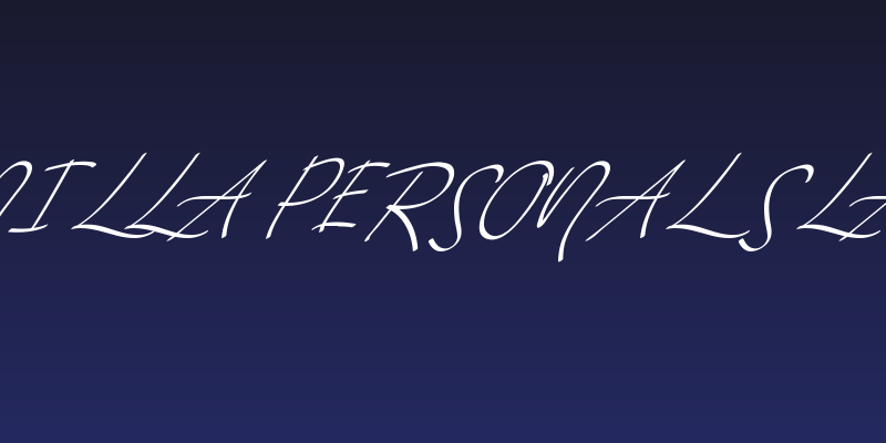 Vanilla Personal Slant Social Header