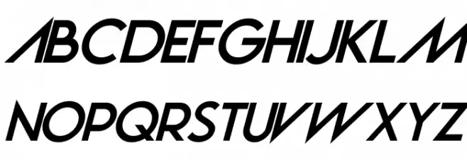 Vanilla Wave Italic Schriftart Groß