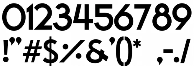 Vanilla Wave Font OTHER CHARS