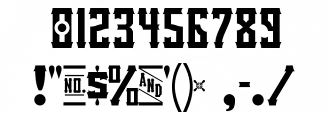 Vanilla Whale Font OTHER CHARS