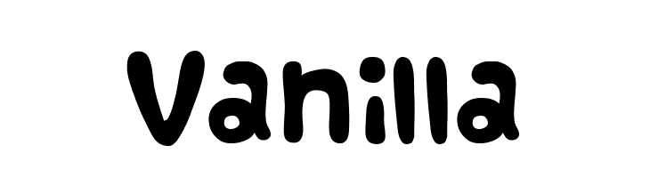Vanilla  नि: शुल्क फ़ॉन्ट्स डाउनलोड