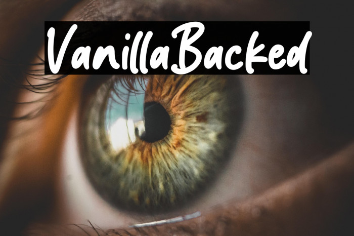 VanillaBacked Example 3