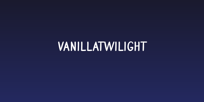 VanillaTwilight Social Header