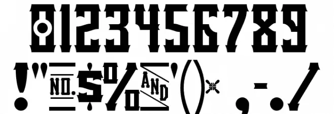 VanillaWhale-Regular Font OTHER CHARS