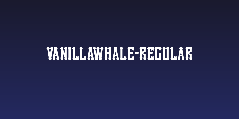VanillaWhale-Regular Social Header