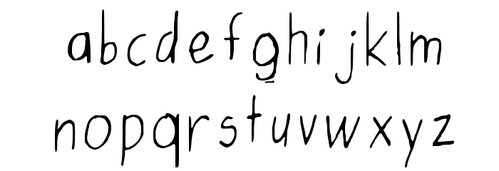 Vanilla_Ice-Cream Schriftart Kleinbuchstaben