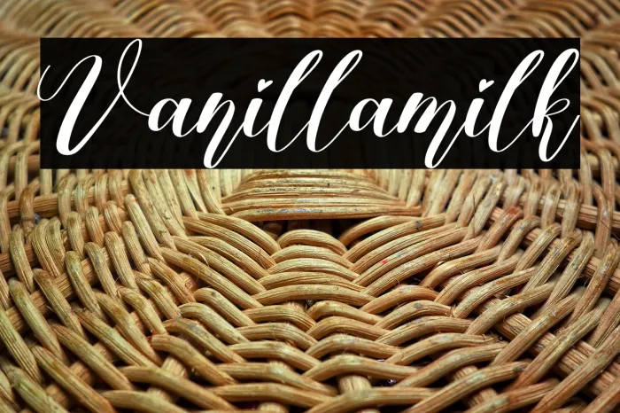 Vanillamilk Example 2