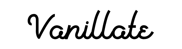 Vanillate  baixar fontes gratis