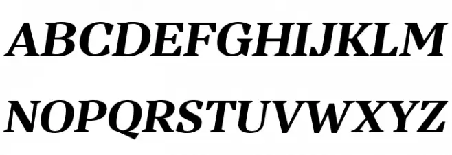 Vanio Trial Bold Italic Polices MAJUSCULES