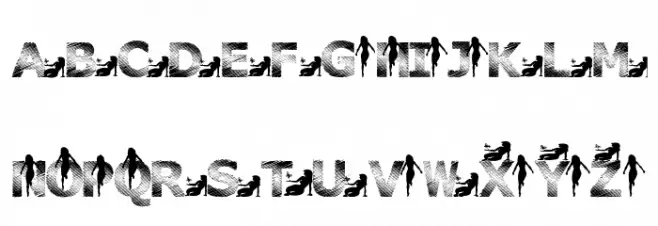 Vanished From Home Schriftart Groß