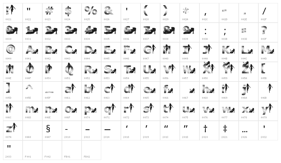 Vanished From Home Character Map