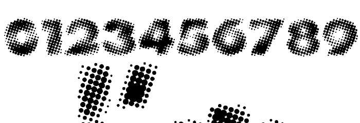 Vanished Font OTHER CHARS