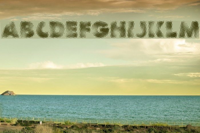Vanished Font examples