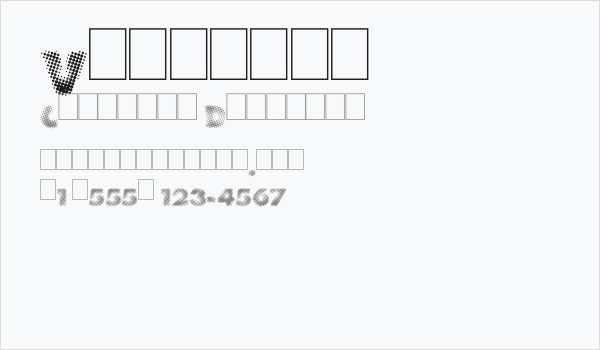 Vanished Business Card