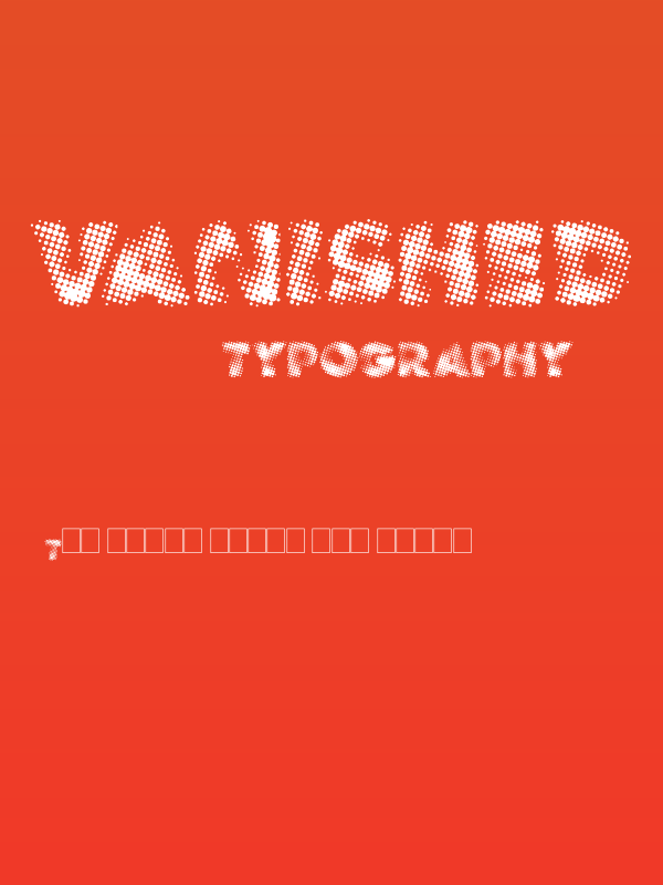 Vanished Poster