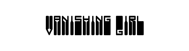 Vanishing Girl  नि: शुल्क फ़ॉन्ट्स डाउनलोड