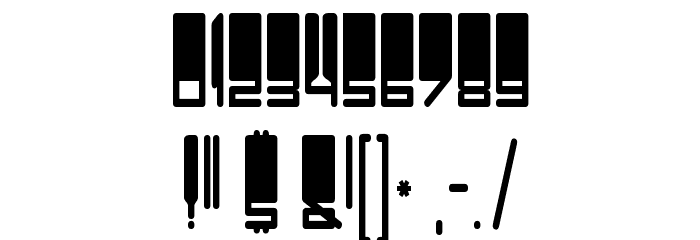 Vanishing Girl Font OTHER CHARS