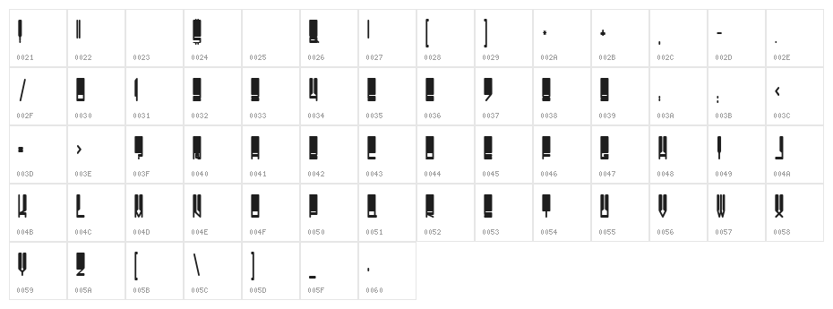 Vanishing Girl Character Map
