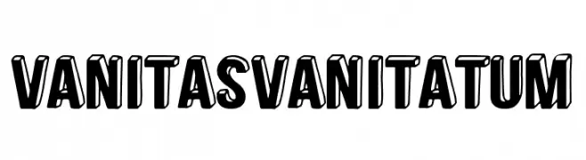 Vanitas Vanitatum  नि: शुल्क फ़ॉन्ट्स डाउनलोड