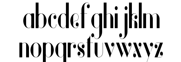 Vanity Bold Narrow Fuentes MINÚSCULAS