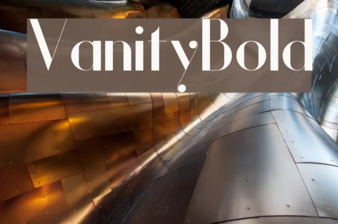 Vanity-Bold Example 1