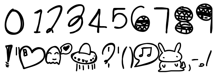 VanitySlave Font OTHER CHARS