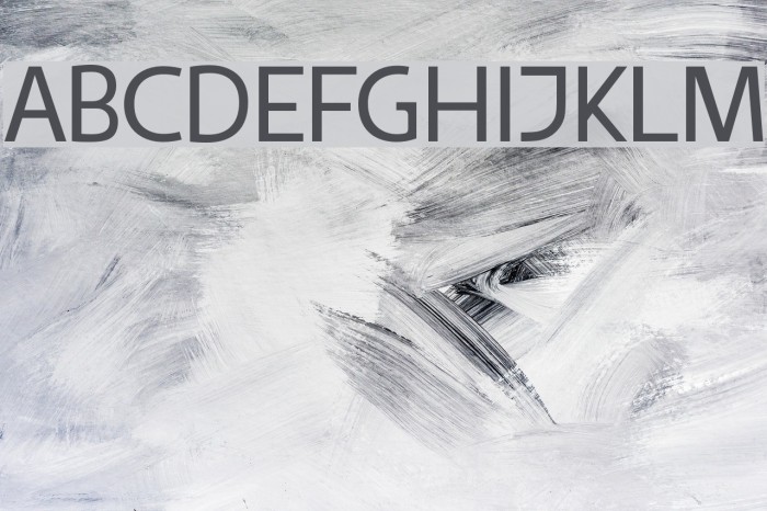 Vanlose BookType Normal Font examples