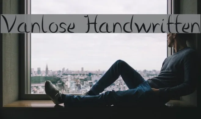 Vanlose Handwritten Example 2