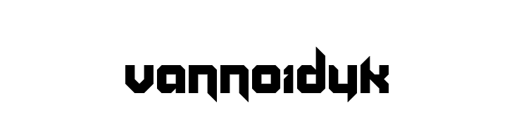 Vannoidyk Font