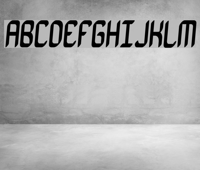 Vantage BRK Font examples