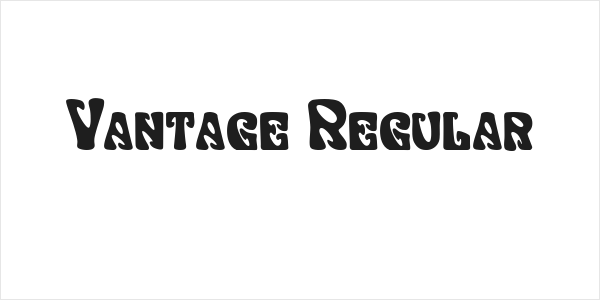 Vantage Regular Logo