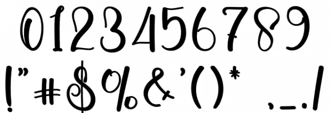 Vantastic Schriftart Anderer Schreiben