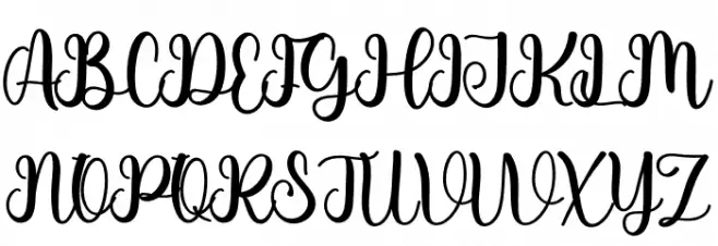 Vantastic Font Litere mari