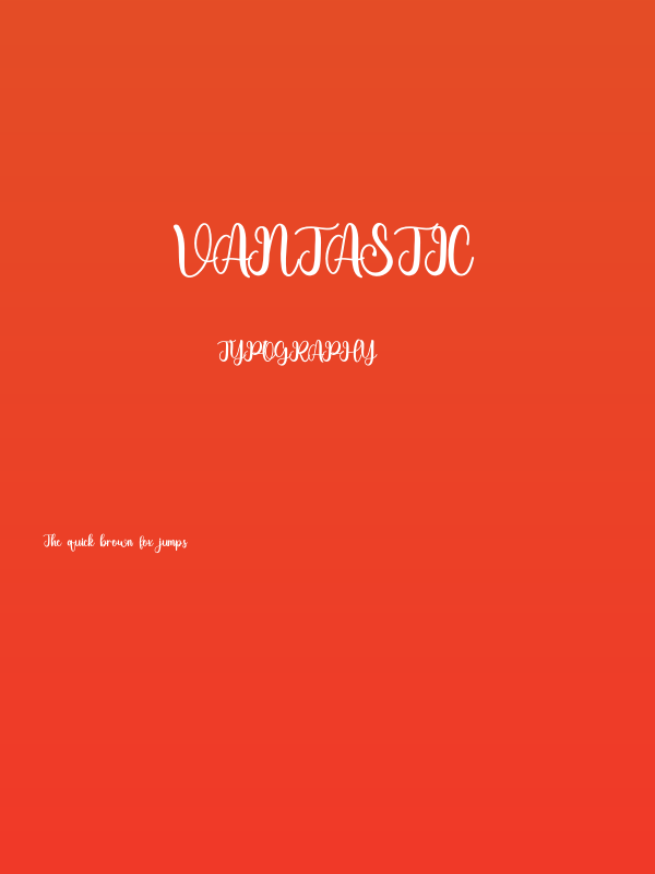 Vantastic Poster