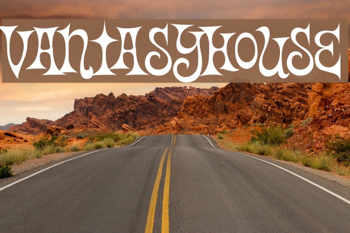 Vantasyhouse Font examples