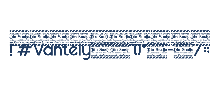 Vantely Personal use Other Characters