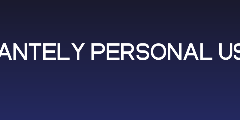 Vantely Personal use Social Header