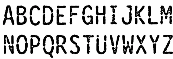 Vanthian Ragnarok Schriftart Groß