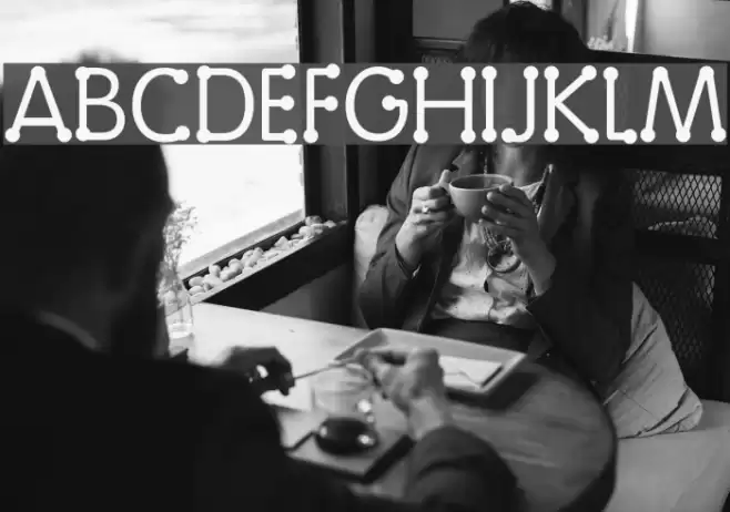 Vantrel Font examples