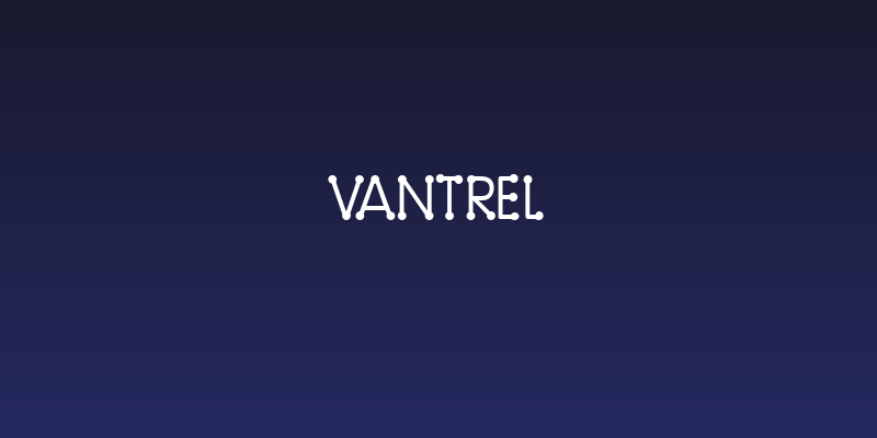 Vantrel Social Header