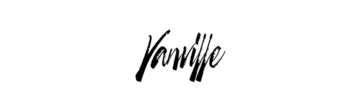 Vanville  免费字体下载