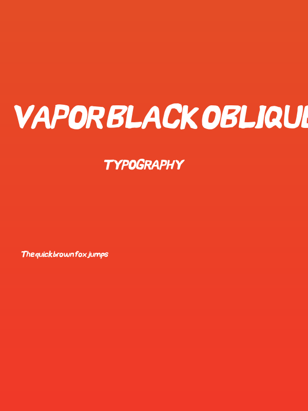 Vapor Black Oblique Poster